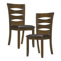Lexicon Aelin Dining Chair Set of 2 Gray 
